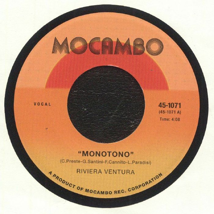 Monotono - Vinyl Single vinyl record cover