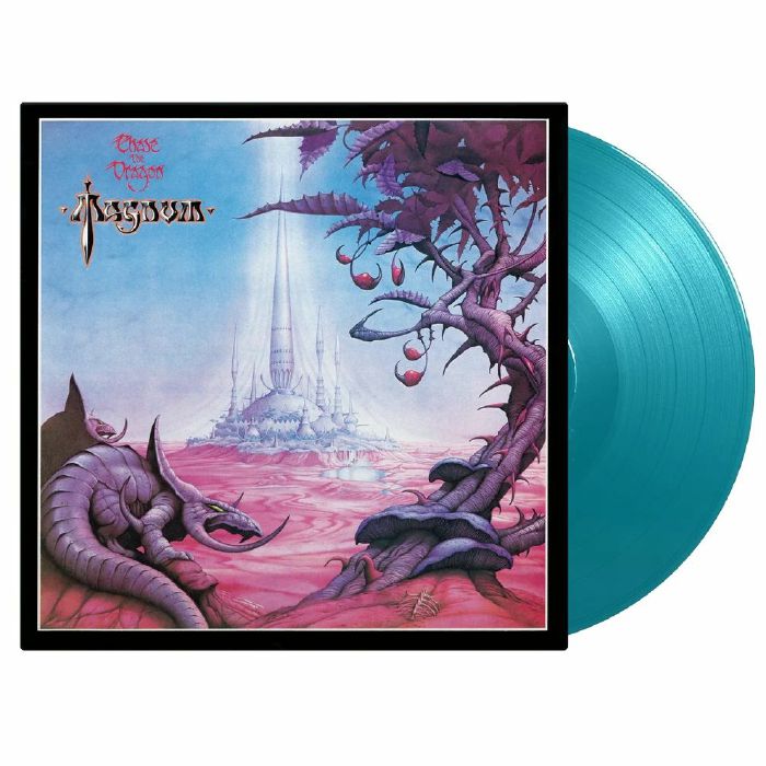 Chase The Dragon - Limited Edition Turquoise Vinyl LP vinyl record cover