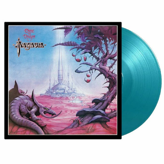 Chase The Dragon - Limited Edition Turquoise Vinyl LP vinyl record cover