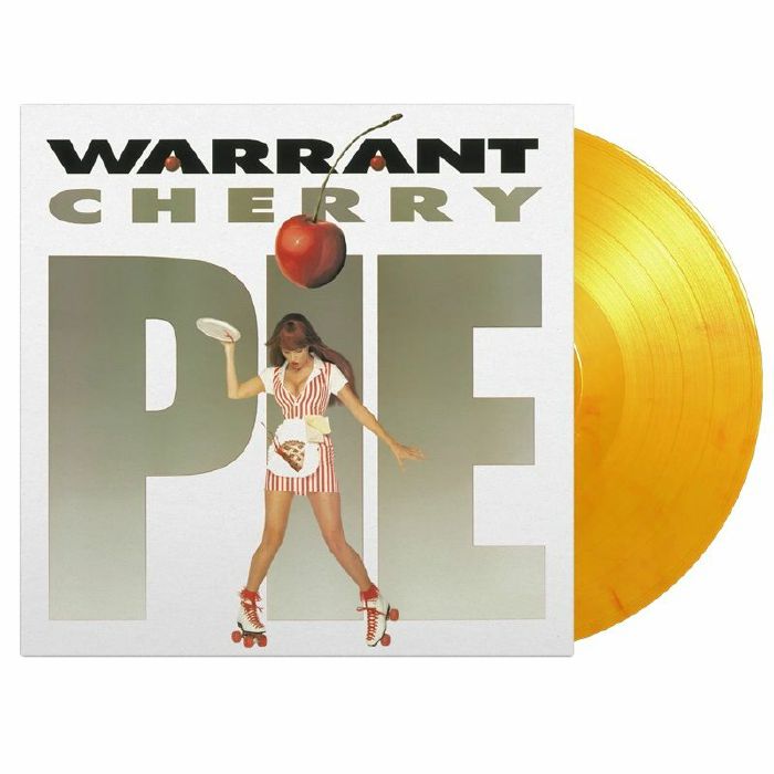 Cherry Pie - Limited Edition Yellow Marbled Vinyl LP vinyl record cover