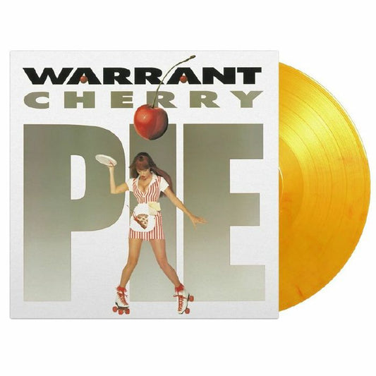 Cherry Pie - Limited Edition Yellow Marbled Vinyl LP vinyl record cover