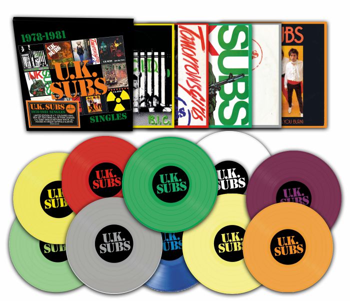 1978-1981 Singles - 10x7 Inch Box Set vinyl record cover