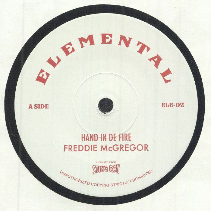 Hand In De Fire - Vinyl Single vinyl record cover
