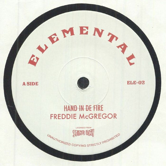 Hand In De Fire - Vinyl Single vinyl record cover