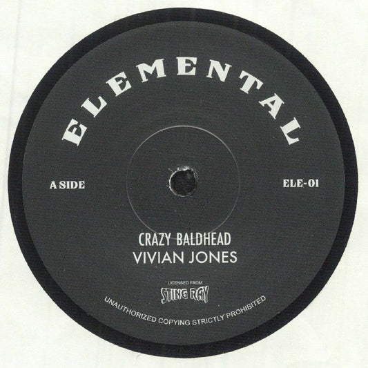 Crazy Baldhead - Vinyl Single vinyl record cover