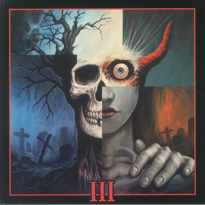 Left Hand Black 3: Death Can't Keep Us Apart - Limited Edition Translucent Blue Vinyl LP vinyl record cover