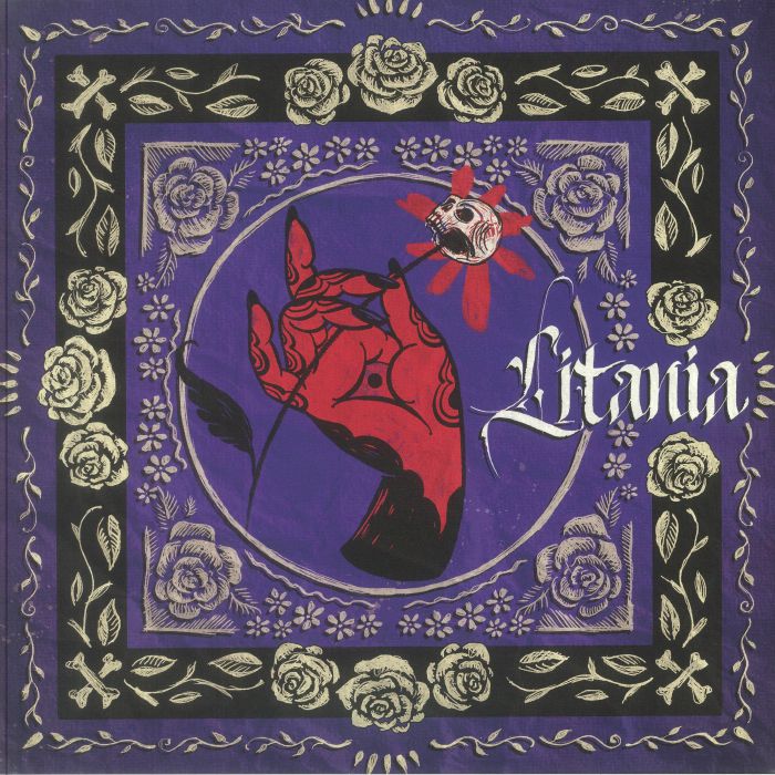 Litania - Limited Edition Purple In Black Vinyl LP vinyl record cover