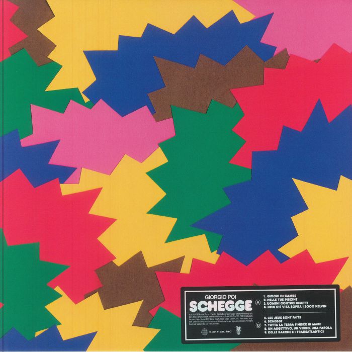 Schegge - Vinyl LP vinyl record cover