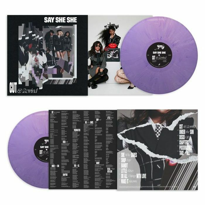 Cut & Rewind - Limited Edition Lilac Vinyl LP vinyl record cover