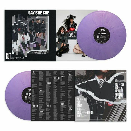 Cut & Rewind - Limited Edition Lilac Vinyl LP vinyl record cover