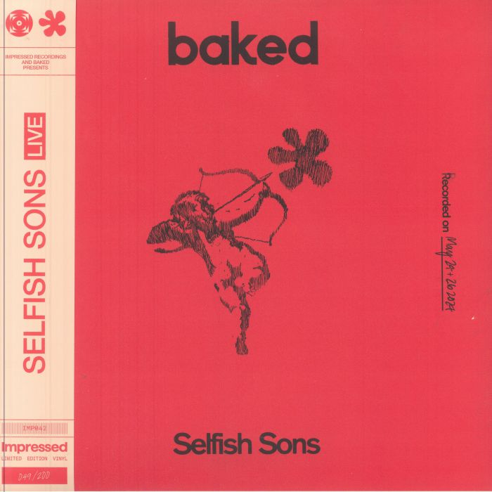 Baked: Live At Kindred Studios - Limited Edition Splatter Vinyl LP vinyl record cover