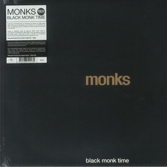 Black Monk Time - Remastered Vinyl LP vinyl record cover