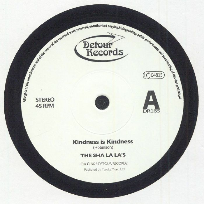 Kindness Is Kindness - Vinyl Single vinyl record cover