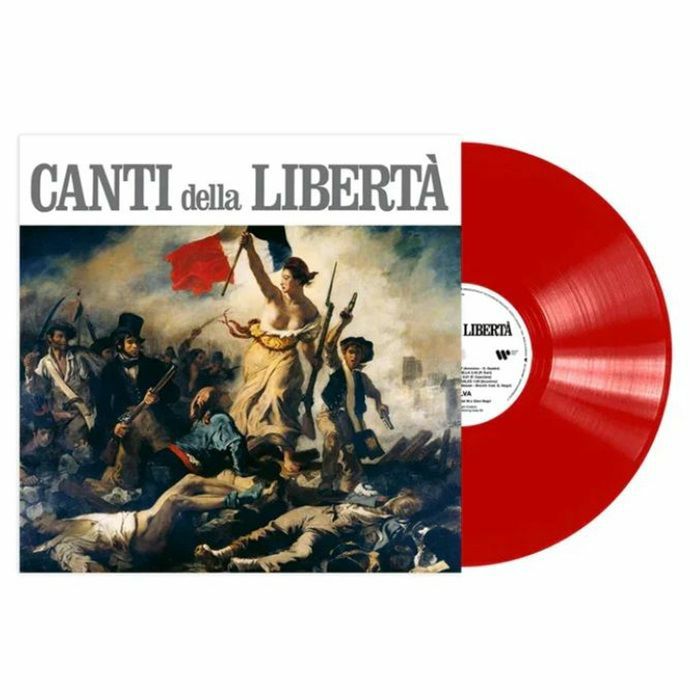 Canti Della Liberta - Limited Edition Red Vinyl LP vinyl record cover