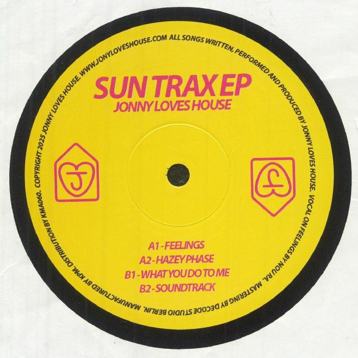 Sun Trax EP - Vinyl EP vinyl record cover
