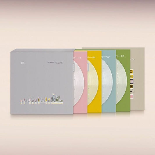 The Wedding Present 40 - Frosted White Vinyl 4xLP Box Set vinyl record cover