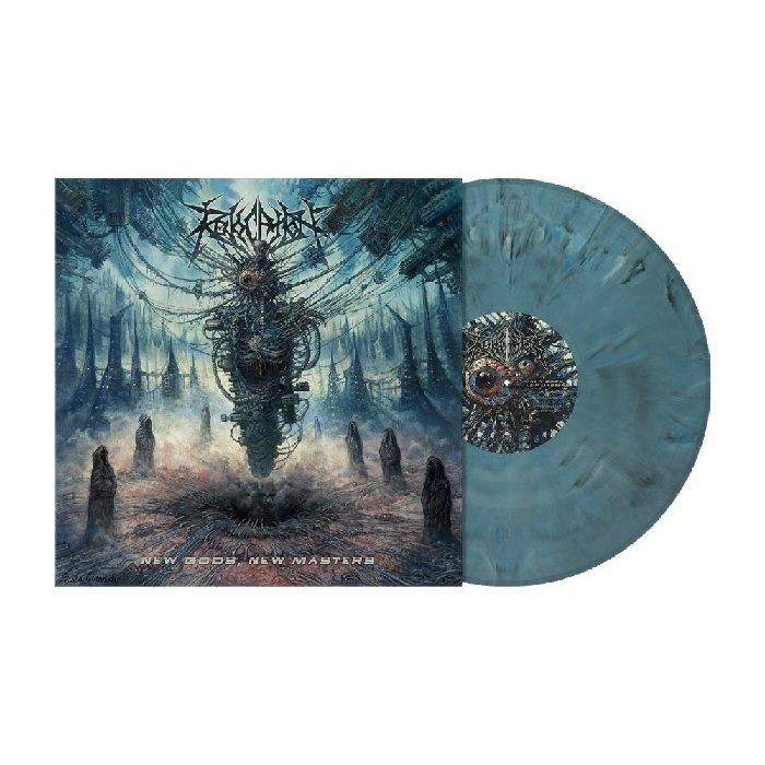 New Gods New Masters - 20th Anniversary Edition Twilight Blue Marbled Vinyl LP vinyl record cover