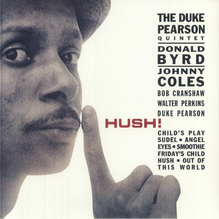 Hush! - Limited Edition Red Vinyl LP vinyl record cover