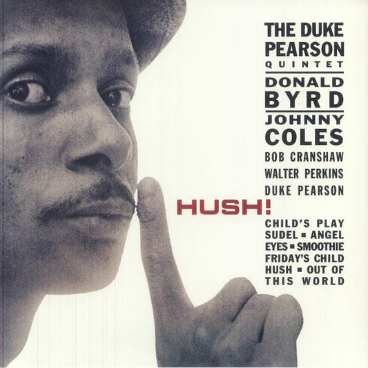 Hush! - Limited Edition Red Vinyl LP vinyl record cover