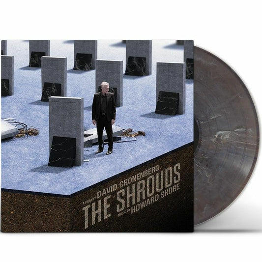The Shrouds - Limited Edition Gravestone Vinyl LP vinyl record cover