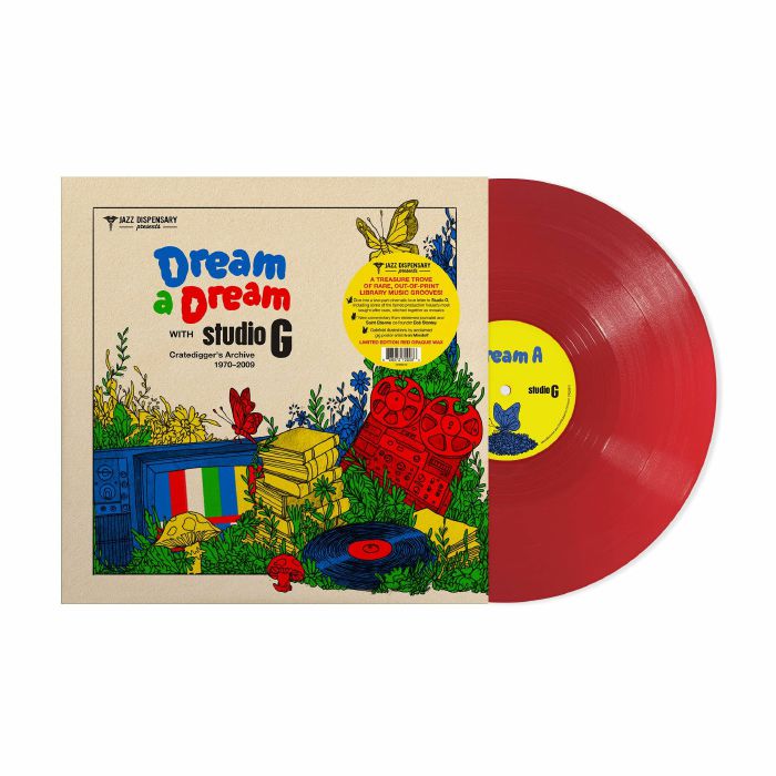 Dream A Dream With Studio G - Limited Edition Red Vinyl LP vinyl record cover