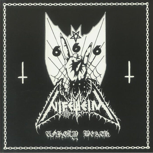 Unholy Death - Limited Edition Vinyl LP vinyl record cover
