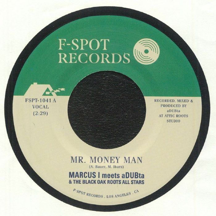 Mr Money Man - Vinyl Single vinyl record cover