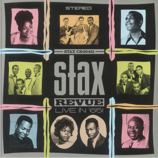 Stax Revue: Live In '65 - 2xLP vinyl record cover
