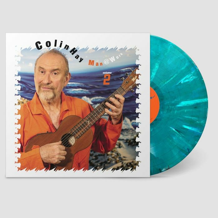 Man At Work Vol 2 - Blue Vinyl LP vinyl record cover