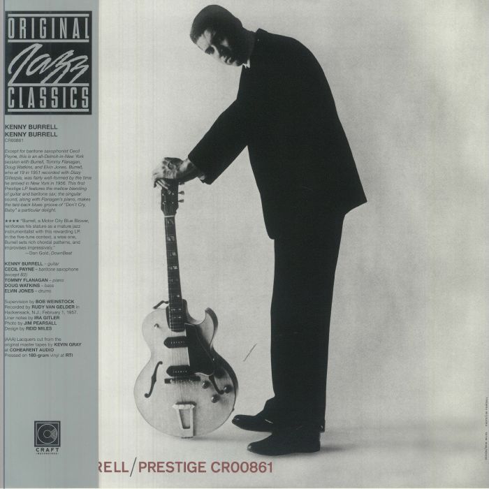 Kenny Burrell - Vinyl LP vinyl record cover