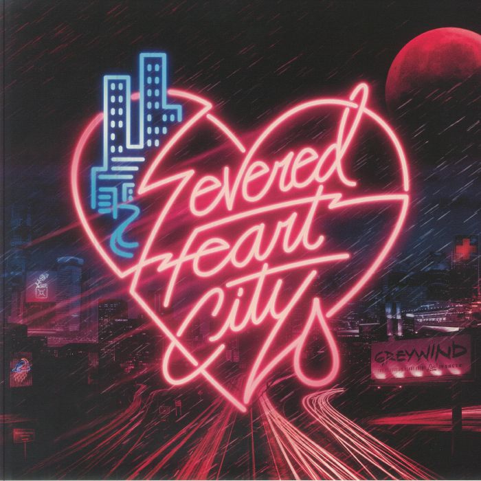 Severed Heart City - Limited Edition Turquoise Vinyl LP vinyl record cover
