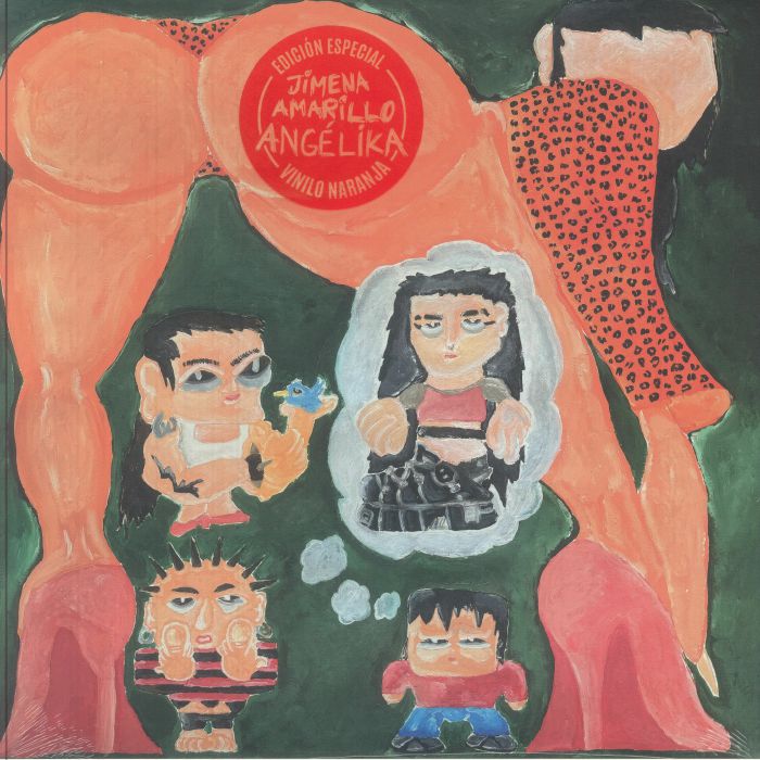 Angelika - Orange Vinyl LP vinyl record cover