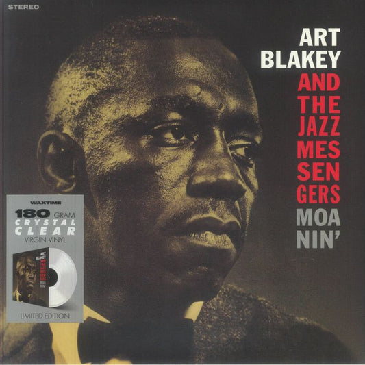Moanin' - Limited Edition Clear Vinyl LP vinyl record cover