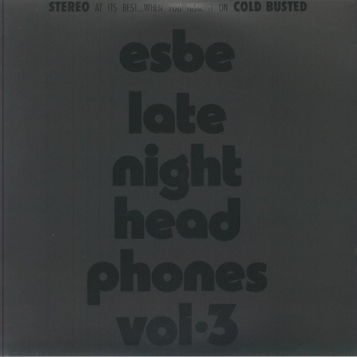 Late Night Headphones Vol 3 - Limited Edition 2xLP vinyl record cover