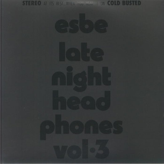 Late Night Headphones Vol 3 - Limited Edition 2xLP vinyl record cover