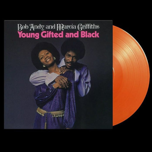 Young Gifted & Black - Limited Edition Orange Vinyl LP vinyl record cover