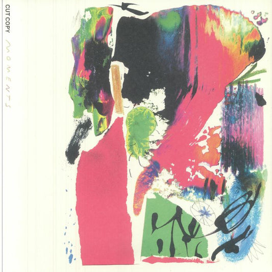 Moments - Red Vinyl LP vinyl record cover