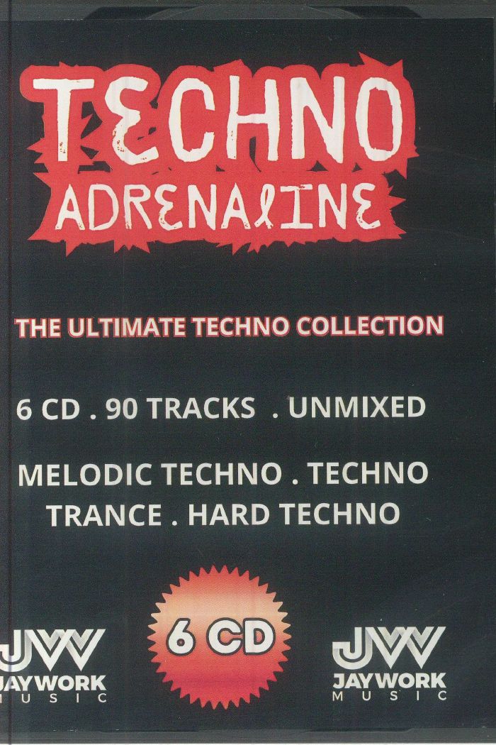 Techno Adrenaline - 6CD CD cover