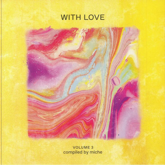 With Love: Volume 3 - Limited Edition Translucent Magenta Vinyl 2xLP vinyl record cover