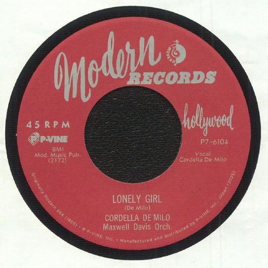 Lonely Girl - Vinyl Single vinyl record cover