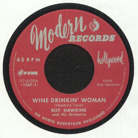 Wine Drinkin' Woman - Vinyl Single vinyl record cover