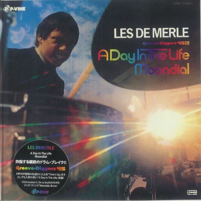 A Day In The Life - Limited Edition Orange Vinyl Single vinyl record cover