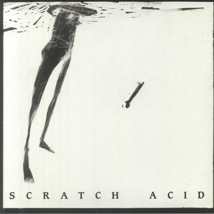 Scratch Acid / Berserker - Compilation Vinyl LP vinyl record cover