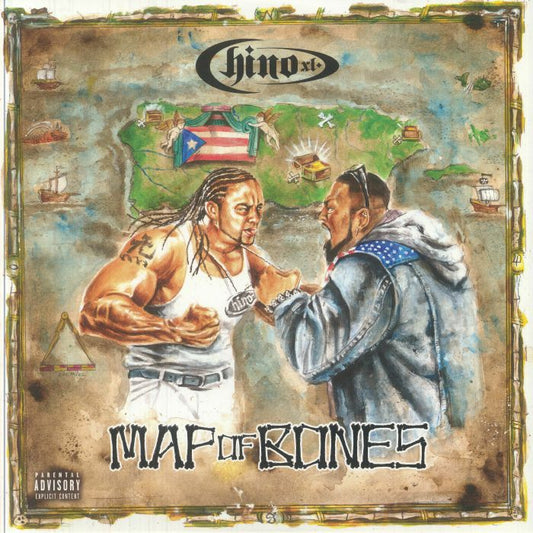 Map Of Bones - Vinyl LP vinyl record cover