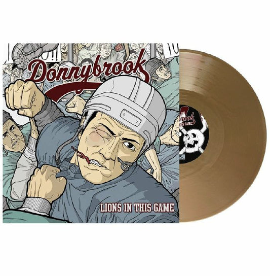 Lions In This Game - Limited Edition Gold Vinyl LP vinyl record cover