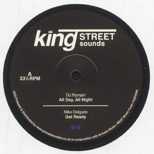 King Street Sounds Sampler Vol 4 - Vinyl EP vinyl record cover
