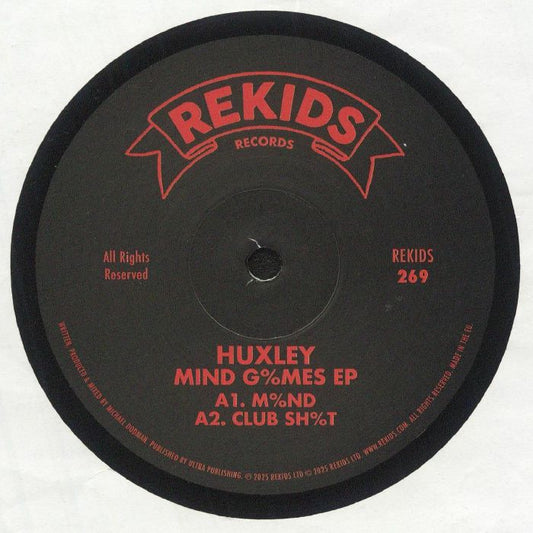Mind G%mes EP - Vinyl EP vinyl record cover