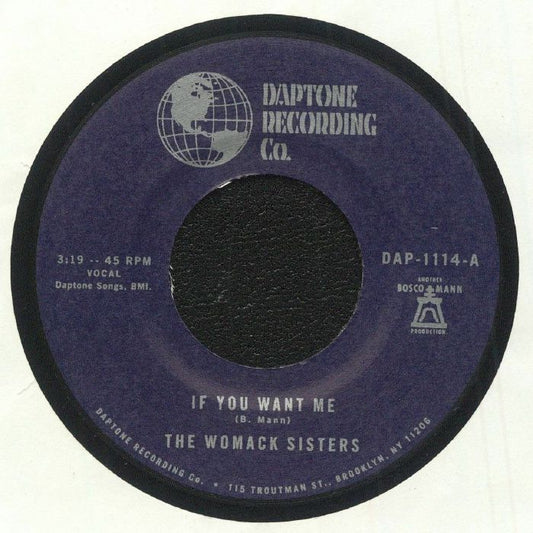 If You Want Me - Vinyl Single vinyl record cover