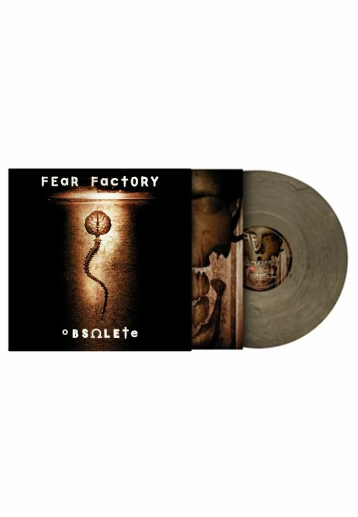Obsolete - Limited Edition Clear & Black Vinyl LP vinyl record cover