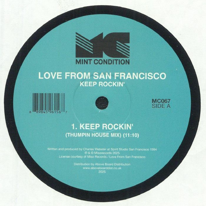 Keep Rockin' - Vinyl Single vinyl record cover